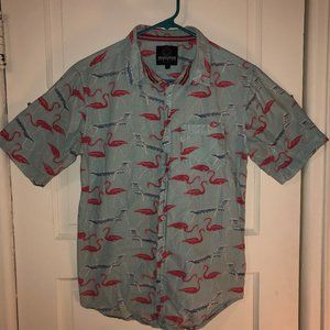 Flamingo Button Down Shirt